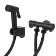 thumbnail image 2 of G1/2 Bidet Sprayer Set HandHeld High Pressure Toilet Sprayer Bathroom Accessory Black, 2 of 14