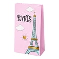 thumbnail image 2 of Bolsitas para Dulces Prichos París Rosa de Papel Coated 8 Piezas, 2 of 2
