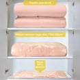 thumbnail image 5 of PinesC Vacuum Storage Bags Jumbo 4 Packs Extra Large(130x100 cm) - Strong Space Saver Compression Bags XXL Vacuum Pack Bags for Duvet,Clothes,Quilts,Comforters,Bedding,Pillows - Save, 5 of 5