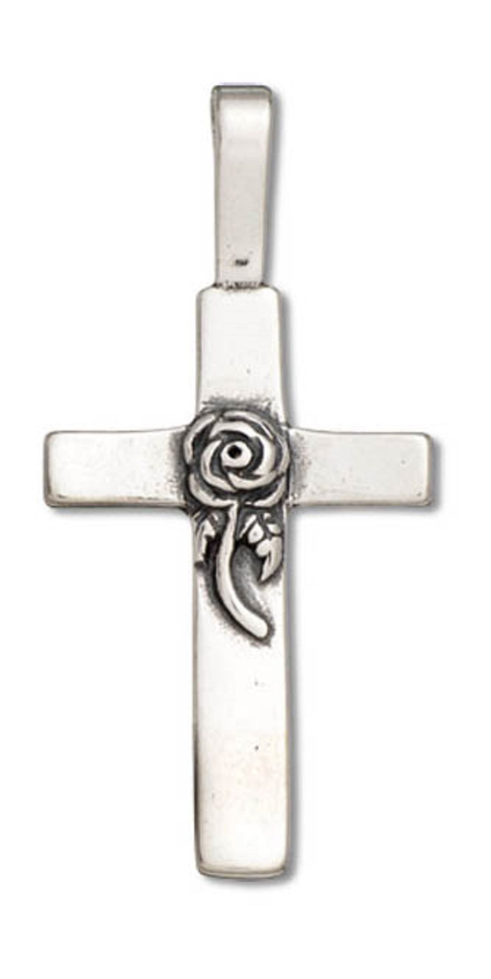 Pack of 80 Cross Charms Pendants Silver Craft Supplies for Jewelry Making for