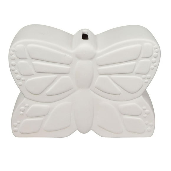 Create Basics Ceramic Butterfly Bank, CB Butterfly Bank
