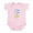 Petal Pink, variant on CafePress - Ice Ice Baby Infant Bodysuit - Baby Light Bodysuit, Size Newborn - 24 Months