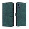 thumbnail image 3 of Wallet Case for Motorola Moto G Play 4G 2024,Card Slots[RFID Blocking],Durable Flip Folio Kickstand Magnetic Closure Retro Premium Leather Wallet Wrist Strap Shockproof Case, Green, 3 of 10