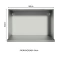 thumbnail image 3 of Alacena Organizadora Madesa Nice 60cm para Horno Color Gris, 3 of 10