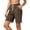 Coffee-shorts, variant on Womens Knit Shorts - Elastic Waist Bermuda Drawstring Long Shorts for Woman Casual Walking Workout Summer Outdoor Bottoms with Pockets