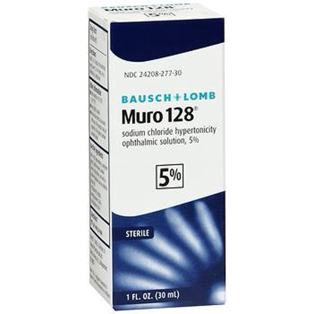 Bausch+Lomb Muro 128 Opthalmic Solution 5, 1 oz