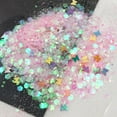 thumbnail image 4 of 10ml/Box Glitters Powder Heart Star Shape Sequins Colorful Bright Sparkling Glitters, 4 of 17