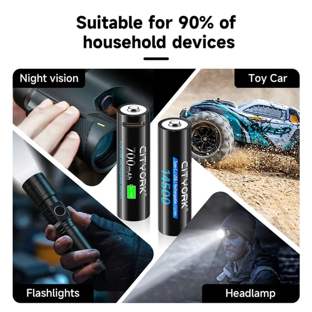 14500 rechargeable flashlight battery FLGEDC Flg-920 Type-C Li-ion reliable outdoor use. Fenix ARB-L14-1050 Rechargeable 14500 Li-ion