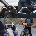 thumbnail image 5 of Winter Gloves Fingerless Convertible Mittens Thermal Polar Fleece Insulated Lining Windproof Warm for Men, 5 of 6