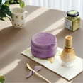 thumbnail image 4 of Eurhowing 7-Piece Japanese Matcha Tea Set, Matcha Whisk Set with Bamboo Whisk, Chawan Bowl, Scoop & Sifter, Complete Ceremony Kit, Gift, Purple, 4 of 7