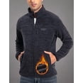 thumbnail image 7 of Pioneer Camp Fleece Jacket Men Full Zip Polar Lightweight Windproof Casual Soft Warm Outwear Outdoor Coat with Chest Pocket, 7 of 7