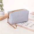 thumbnail image 6 of Woman Waterproof Travel Rain Silk Bronzing Organize Handbag Zipper Beauty Case High Capacity Bronzing Star Cosmetic Bag Toiletry Bag Makeup Bag Cosmetic Bag ORANGE, 6 of 7