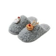 thumbnail image 5 of Taqqpue Christmas Slippers Memory Foam Slippers for Women Warm House Slippers for Woman Cozy Fuzzy Bedroom Home Shoes for Indoor, 5 of 6