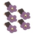 thumbnail image 2 of Zipper Puller Head, Flower Shape Zipper Slider Exquisite Beautiful 5Pcs  For Clothes Or Bags Decor For Zipper Puller Head Replacement Pink,Purple,Blue,Brown,Brown Yellow, 2 of 8