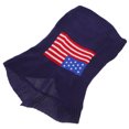 thumbnail image 1 of Disfraz de mascota con la bandera estadounidense, suéter cálido de invierno, ropa navideña de moda para cachorro (M), 1 of 7