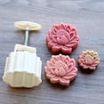 thumbnail image 1 of 75g Hand-Press Chinese Pastry Mold with Traditional Lotus Design - Durable Plastic Mooncake Maker for Home Baking, Compact & Easy to Use for Festivals and Daily Pastry Making, 1 of 5