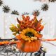 thumbnail image 3 of Calabaza Artificial Macarena con Flores accesorios de fotografía centro de mesa Estilo C, 3 of 6