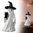 thumbnail image 2 of CoreLiving Halloween Ghost Figurine Cute Ghost Decor Spooky Ghost Statue Ornament for Halloween Desk Decor Tiered Tray Shelf Office Home Tabletop Display, 2 of 10