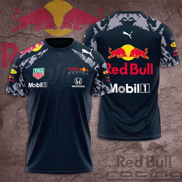 Camisetas De Verano Para Hombres Oracle Red Bull Motogp Racing Mobil 1 Tag Heuer Print 3D Tee Shirt Formula One Team Women Clothingpangjing