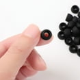 thumbnail image 7 of 50 Pcs Black Replacement Ear Tips, Silicone 4mm Inner Hole Earbuds Covers for in-Ear Headphones, 7 of 7