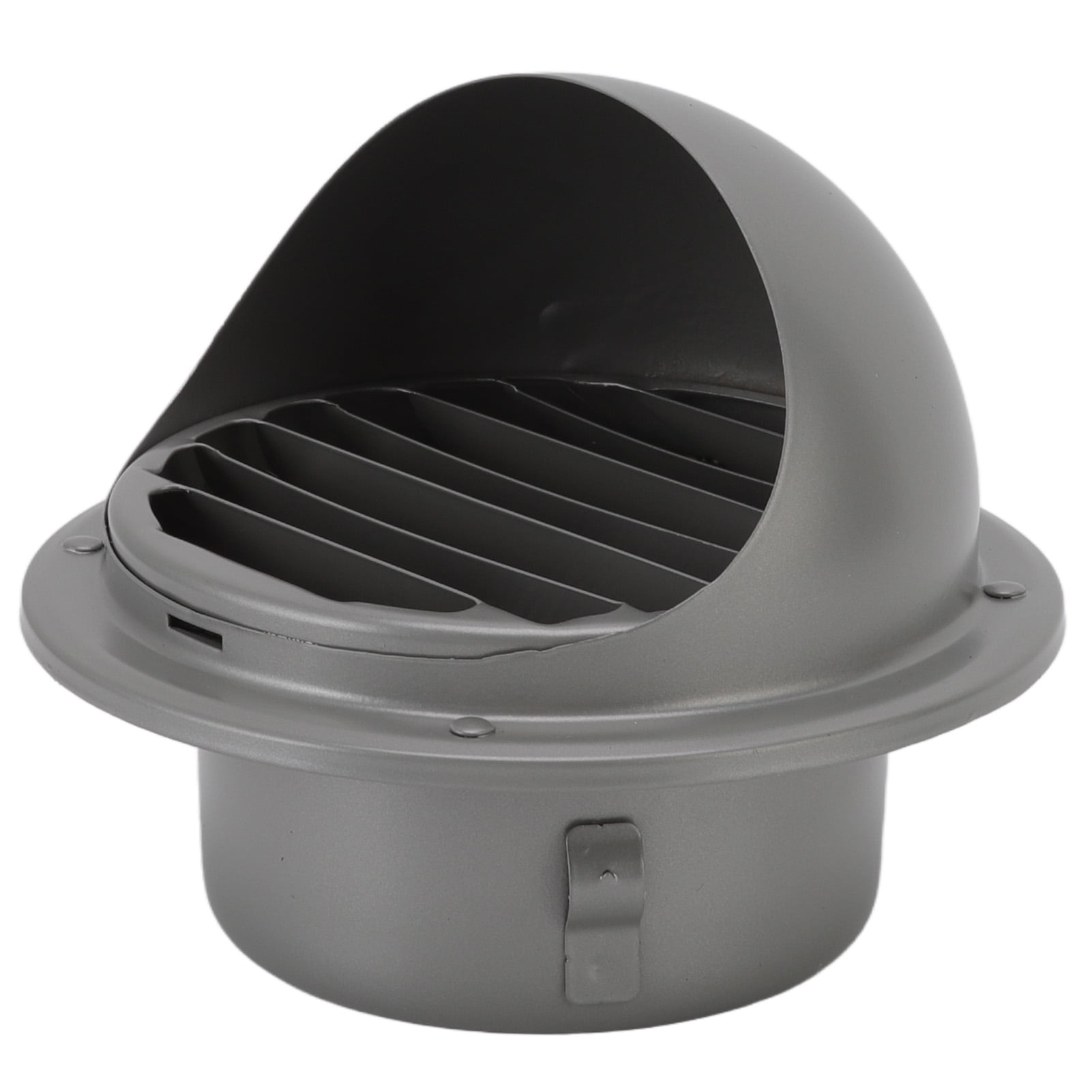 Riousery Stainless Steel Round Air Vent Louvered Cover 5.9 inches / 15 cm Waterproof Windproof External Wall Vent Outlet for Home Ventilation System