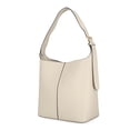 thumbnail image 4 of Time and Tru Women's Shively Bucket Handbag, Solid Beige, 4 of 4
