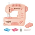 thumbnail image 1 of Mini Sewing Machine with LED Light Battery Operated Learning Toy for Ages 4+ Pink, 1 of 8