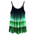 thumbnail image 4 of Puntoco Blusas de cuello cuadrado, blusas casuales de moda para mujer, camisetas holgadas estampadas, camisolas de cuello redondo, 4 of 5