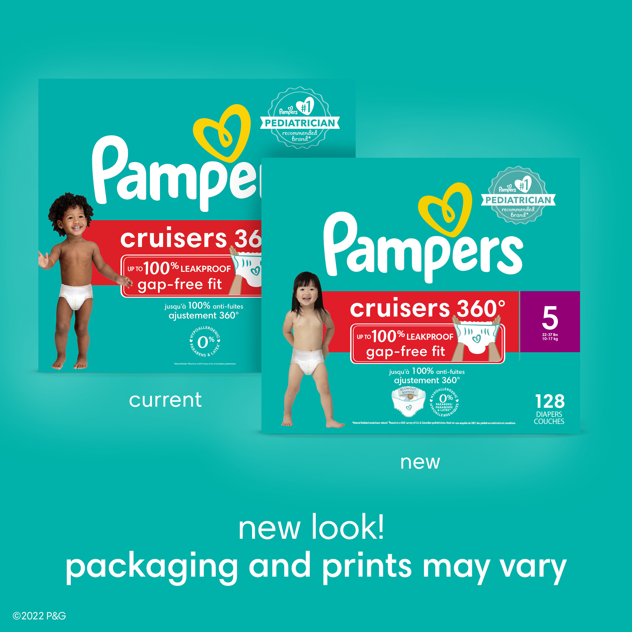 Pampers Cruisers 360 Diapers Size 4, 21 Count (Select for More Options) - image 4 of 15