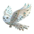 thumbnail image 2 of Stained Glass Window Hanging Owl For Panels Hangings 2D Acrylic Owl Ornament Decorations For Home, 2 of 6