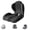 Black, variant on Evercushion Seat Cushion, Memory Foam Coccyx Cushion with Lumbar Support, Cooling Ergonomic Chair Pad for Desk, Car, Wheelchair, Gaming & Long Sitting Comfort