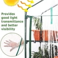 thumbnail image 3 of CJC Greenhouse Cover with Zipper Door, Portable PVC Porch Green House for Indoor Outdoor Growing Plants Flowers - 3 Tier, 3 of 9