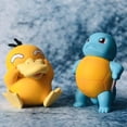 thumbnail image 2 of Figuras de acción de Pokémon Psyduck Squirtle, juguetes Kawaii, modelo de dibujos animados, adorno de coche, estatua, decoración, regalo para niños, 2 of 4