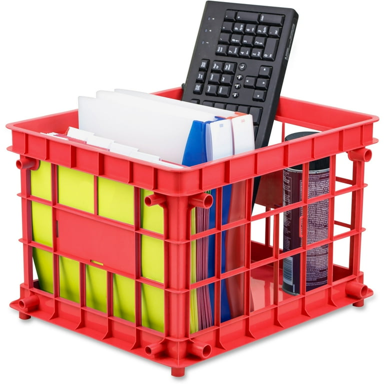 Storex Storage Crate - External Dimensions: 14.3 Storex Storage Crate - External Dimensions: 14.3
