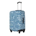 thumbnail image 2 of Bixox Washable Ocean on Striped Printed Luggage Cover, Fashion Suitcase Protector Fits for Large luggage, 2 of 8