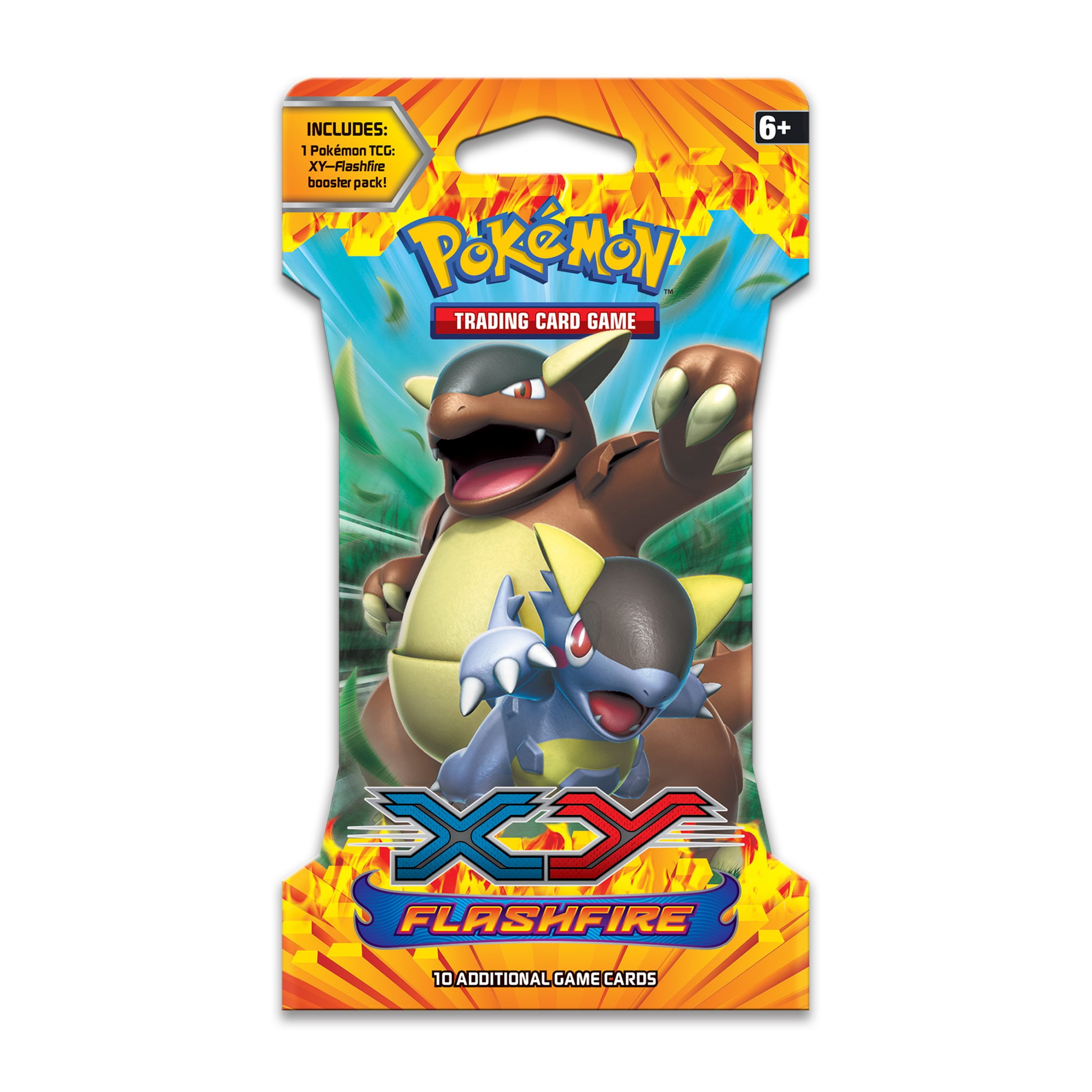  Pokemon XY Flashfire Trading Card Game Booster Pack Pin Set-  Mega Lucario : Toys & Games