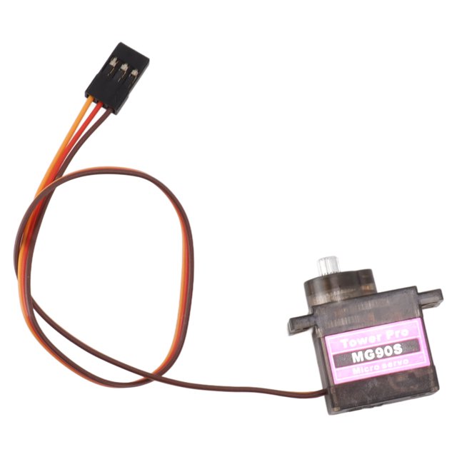 Componente electrónico, servomotor Engranaje metálico Pieza del servomotor Micro servomotor Eficiencia óptima Jadeshay A