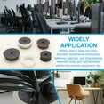thumbnail image 6 of 60mm(2 3/8inch) Desk Grommet,8pcs Desk Cord Hole Cover Desk Cable Hole Grommet Cover Sturdy ABS Plastic Round Large for Cables Cabinets Desktop Equipment Wiring Organizing, Brown, 6 of 6