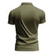 thumbnail image 5 of pstuiky camisetas de hombre, Camisa/top informal de color liso con solapa de moda de verano para hombre camisas casuales para hombre xl, 5 of 6