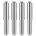 thumbnail image 1 of Toilet Paper Holder Roller Replacement Chrome Plated Abs Kitchen Tissue Holder Silver Adjustable 4Pcs, 1 of 5