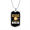 Military Chain (Gold), variant on Daddy Get Some Bit Coin Crypto Dog Tag Necklace Stainless Steel 24" Chain Silver Tone or Gold Tone