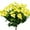 Yellow, variant on Topboutique Artificial Impatiens Flowers for Outdoors 4 Pcs 7 Branches Silk Flowers Greenery Bouquet Faux Yellow Flowers Plants Fake Plant for Planter Front Door Porch Patio Table Indoor Decor