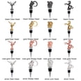 thumbnail image 3 of Alloy Deer Head Leak Proof Kitchen Gadgets Champagne Bottles Stoppers Wine Stopper Beverage Bottle Cap Wine Cork ROSE GOLD LION HEAD, 3 of 8