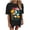 Black, variant on Summer Tops for Women 2025 Trendy Plus Tshirts Shirts Graphic Oversized Try Before You Buy