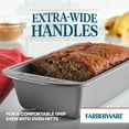 thumbnail image 4 of Farberware Nonstick 2 Piece Bakeware Bread and Meat Loaf Pan Set, Gray, 4 of 7