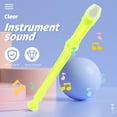 thumbnail image 2 of Dosaele Flute Musical Instruments 2 Pcs Professional Clarinet Beginner Resin Swan 8 Hole Student Child, 2 of 6