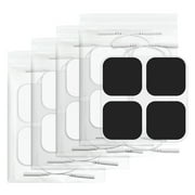 Electrode Patches for TENS Unit - (2x2) Replacement Pads Upgraded Self-Adhesive Electrodes Pads with 0.2mm Connector, Skin-Friendly Design 20Pcs