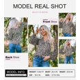 thumbnail image 3 of ORUYROP Blouses Décontractées Boho à Imprimé Floral Col en V Manches Longues Amples pour Femmes, 3 of 5