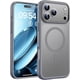 thumbnail image 1 of Funda para iPhone 17 Pro Max Gris, Compatible con MagSafe, Protección contra Caídas, Carcasa Magnética Translúcida Mate con Protección de Cámara 6.9", 1 of 6