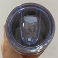 thumbnail image 5 of Eggshell Cup Double-Layer Stainless Steel Insulated Cup Vacuum Red Wine Egg Cup Coffee Tumbler with Lid Black, 5 of 5